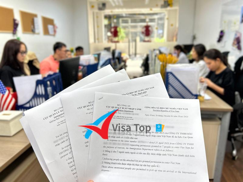 Thủ tục xin công văn nhập cảnh Việt Nam tại Nha Trang, Khánh Hòa