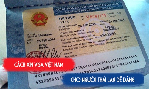 cach xin visa viet nam cho nguoi thai lan de dang nhat