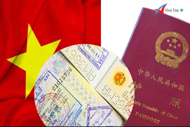 Người Trung Quốc xin visa Việt Nam khi đang ở Singapore