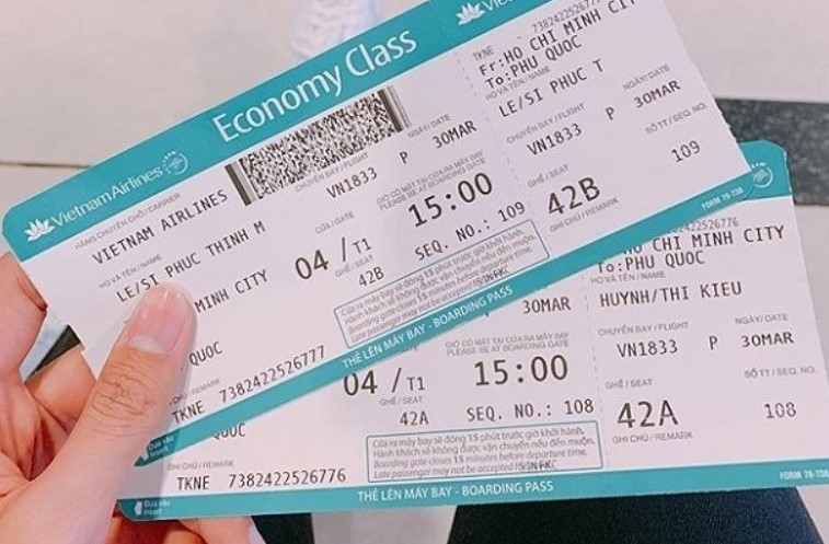 Cách ghi tên người nước ngoài trên vé máy bay