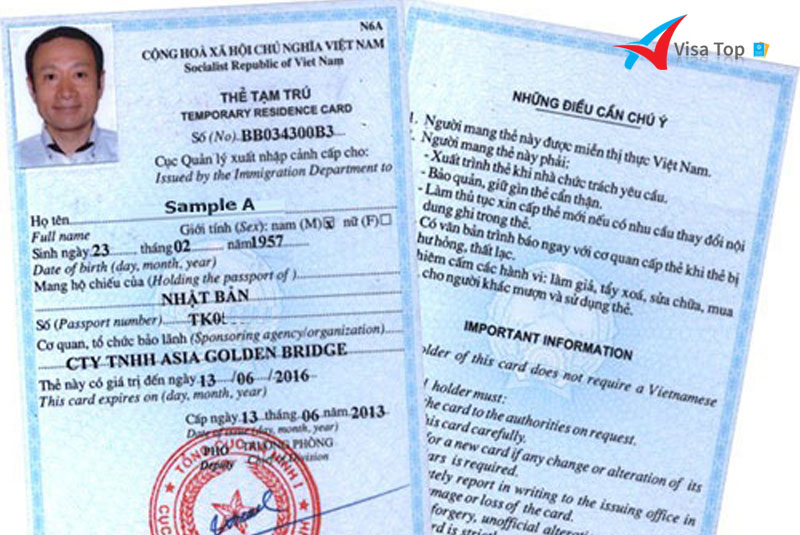 Giấy phép lao động và thẻ tạm trú còn hạn có sử dụng được khi đổi hộ chiếu không? 2