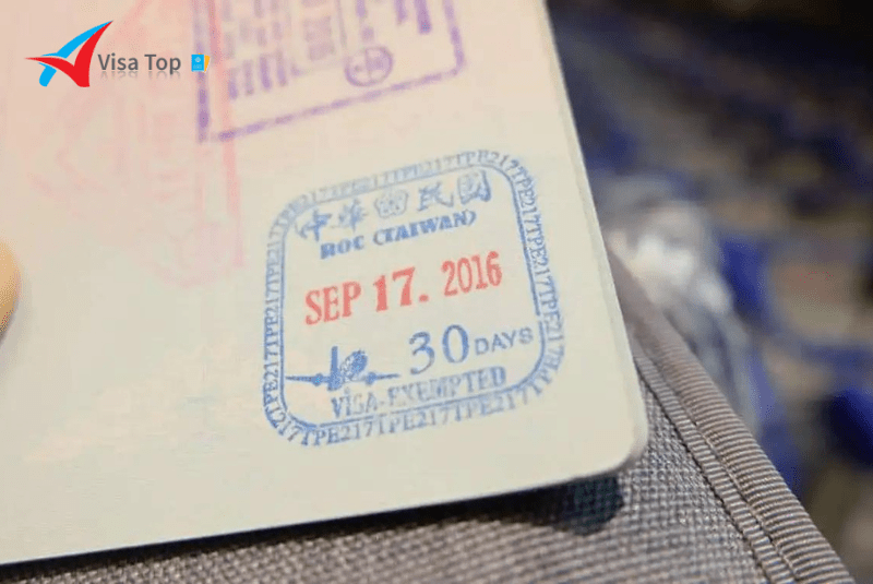 Thủ tục xin visa du lịch Đài Loan 3