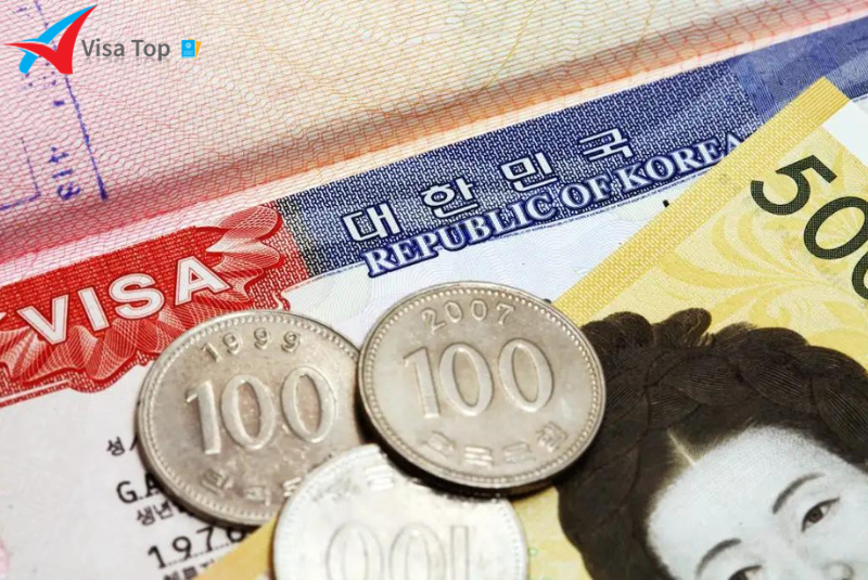 Lệ phí khi xin visa Hàn Quốc 10 năm
