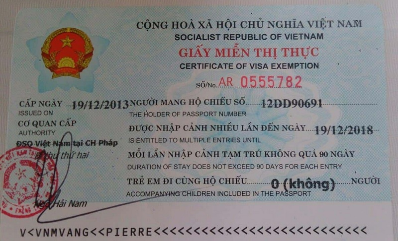 How to apply Vietnam visa for 5- years