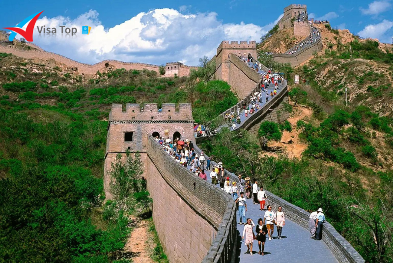 Trung Quốc thu hút lượng lớn du khách quốc tế hàng năm