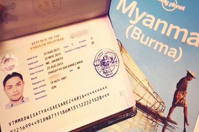 xin visa Myanmar cho người nước ngoài