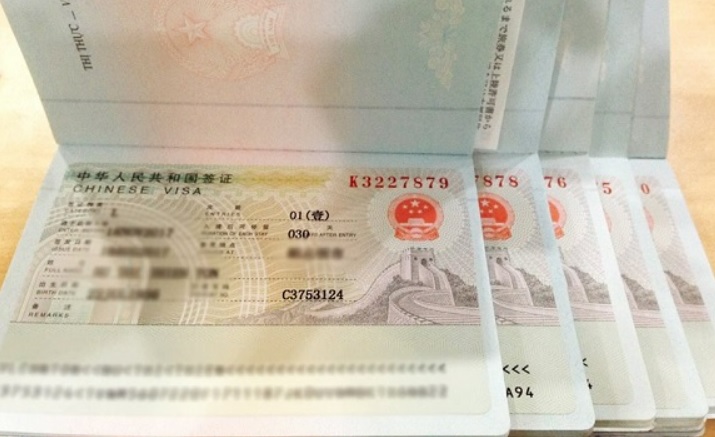Xin visa Trung Quốc cho người nước ngoài