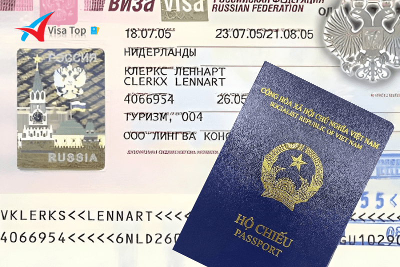Xin visa Nga du lịch 2
