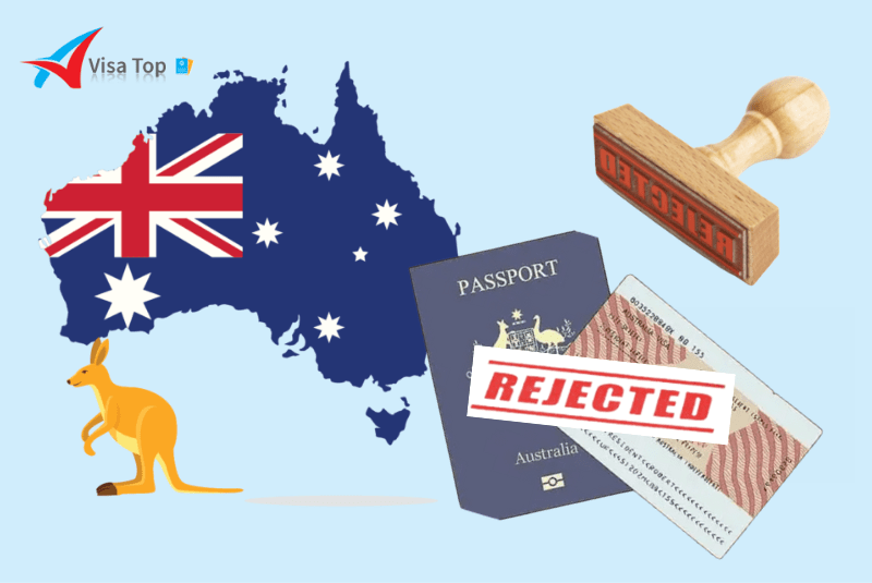 Rớt visa Úc bao lâu xin lại được
