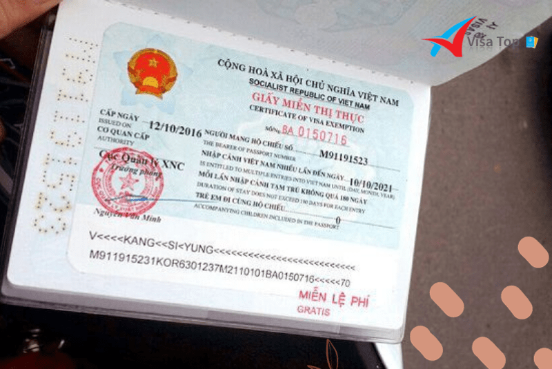 Quy trình dán visa ở Đại sứ quán Việt Nam tại Campuchia
