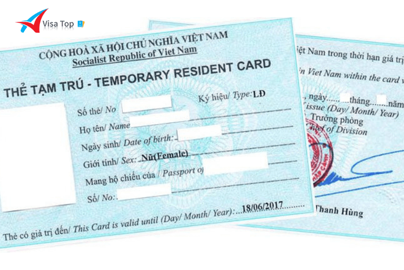 thẻ tạm trú cho người Hồng Kông