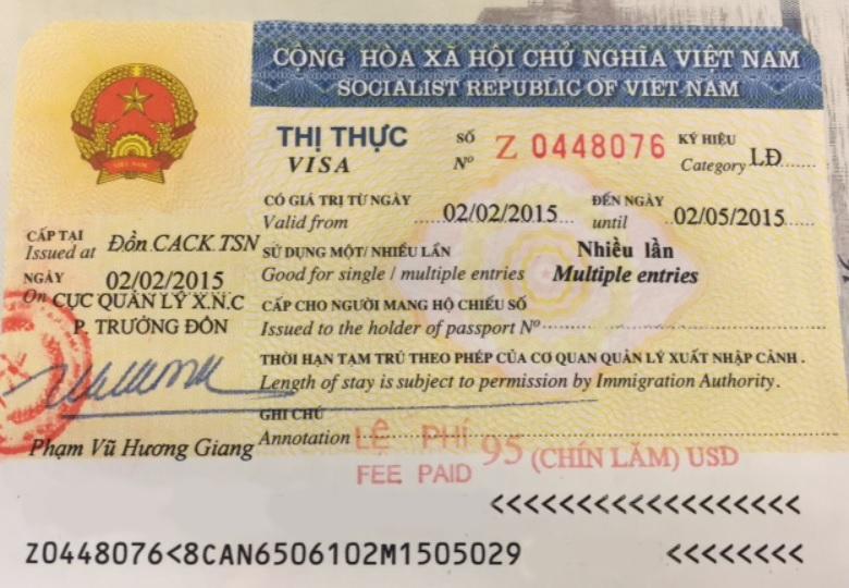 Vietnam work visa requirements
