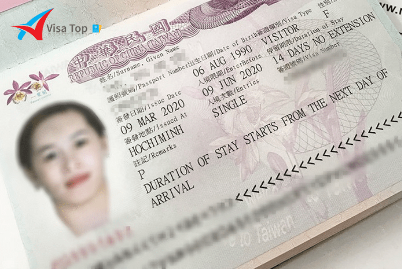 Visa dán Đài Loan là gì? Các loại visa Đài Loan bạn cần biết 1