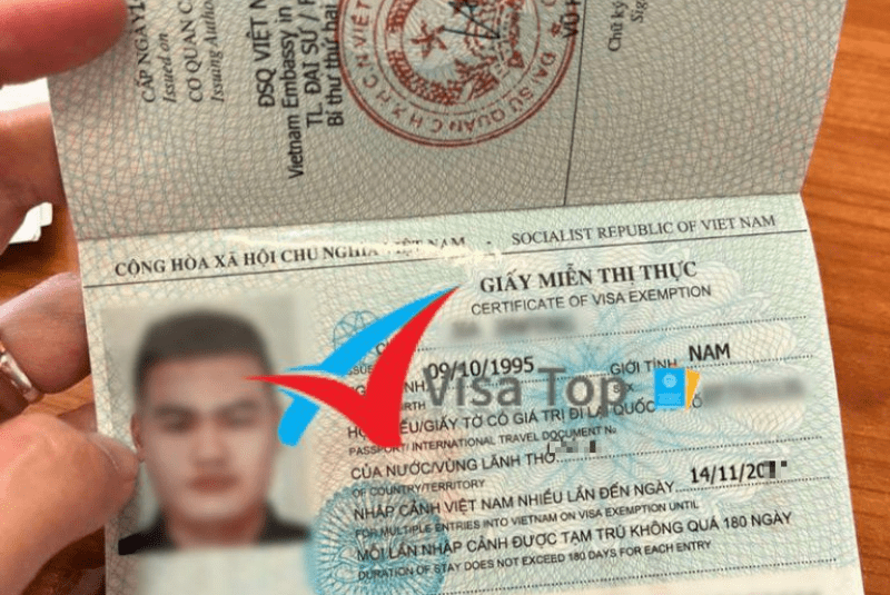 Thủ tục xin giấy miễn thị thực cho người Đức