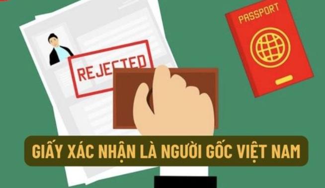 Giấy xác nhận người có nguồn gốc Việt Nam