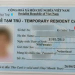 Thủ tục xin thẻ tạm trú thăm thân cho người nước ngoài 2025